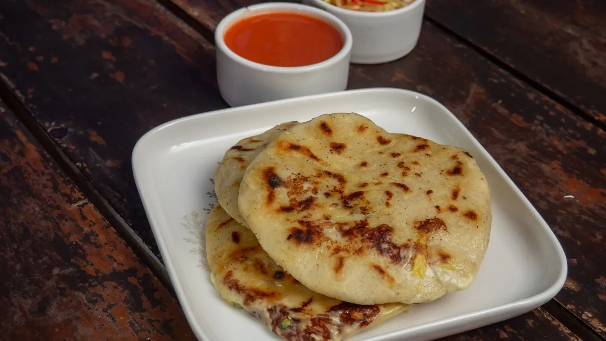 Pupusa de Camarón